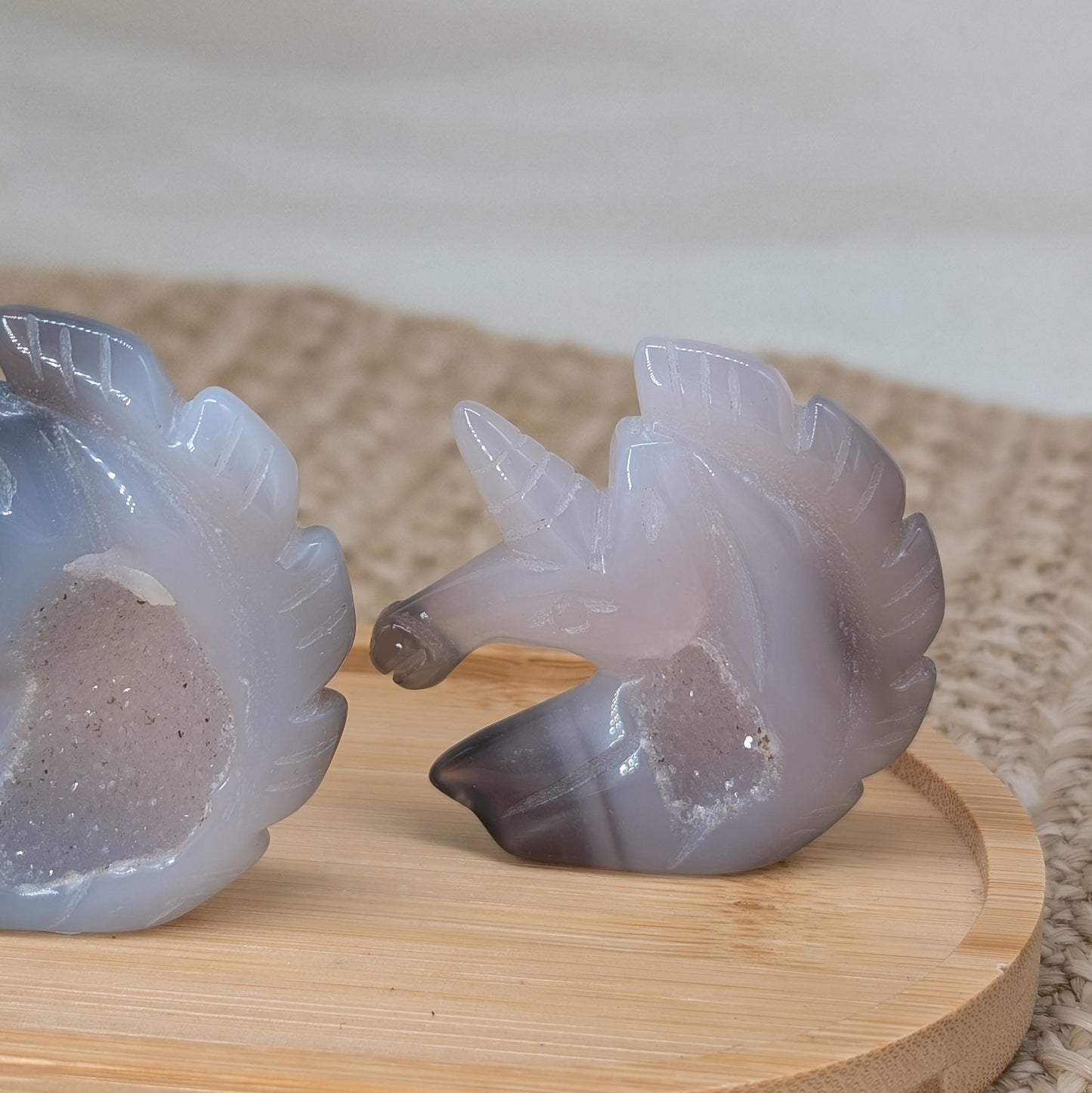 Druzy Achat Einhorn [A-C]
