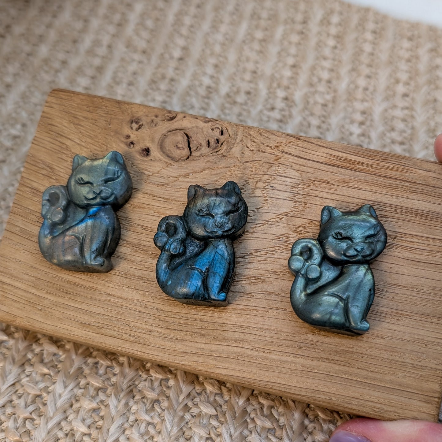 Flashy Labradorit Katze [A-C]