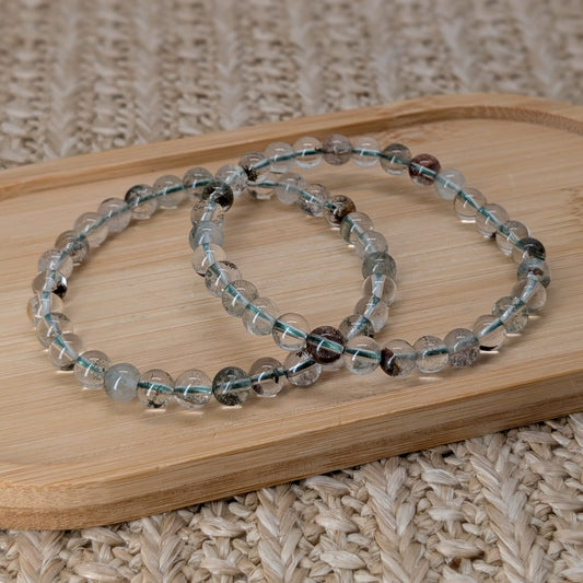 Gartenquarz Armband 6mm