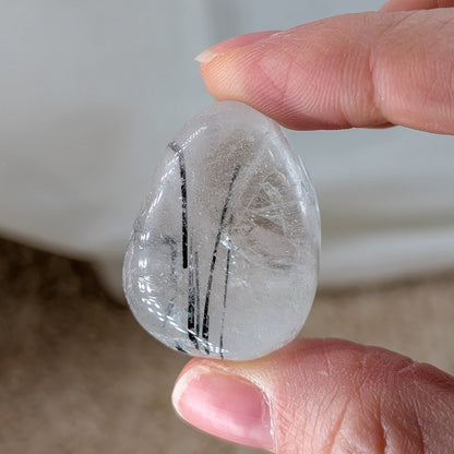 HQ Turmalinquarz Trommelstein [TI]