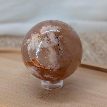 Blumenachat Kugel [LB]