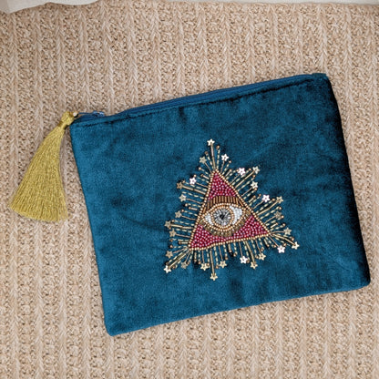 Samtbeutel Auge der Vorsehung