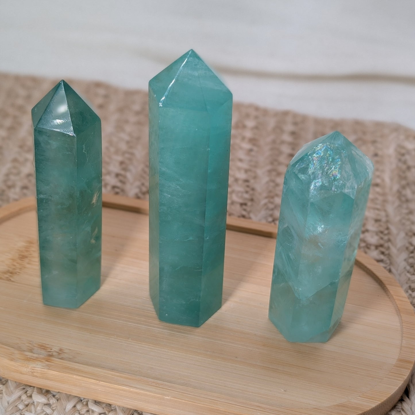 Grüner Fluorit Turm [E-G]