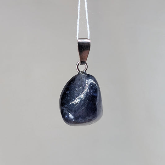 Iolith Kettenanhänger, 925er Silber [B]