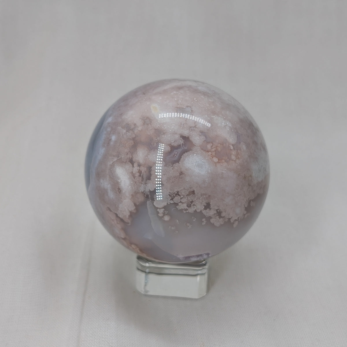 Druzy Blumenachat Kugel [PL]