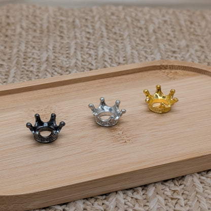 Kugelhalter Krone [gold, silber, schwarz]