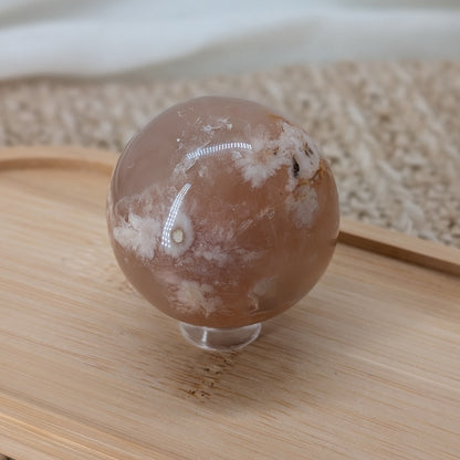 Blumenachat Kugel [LB]