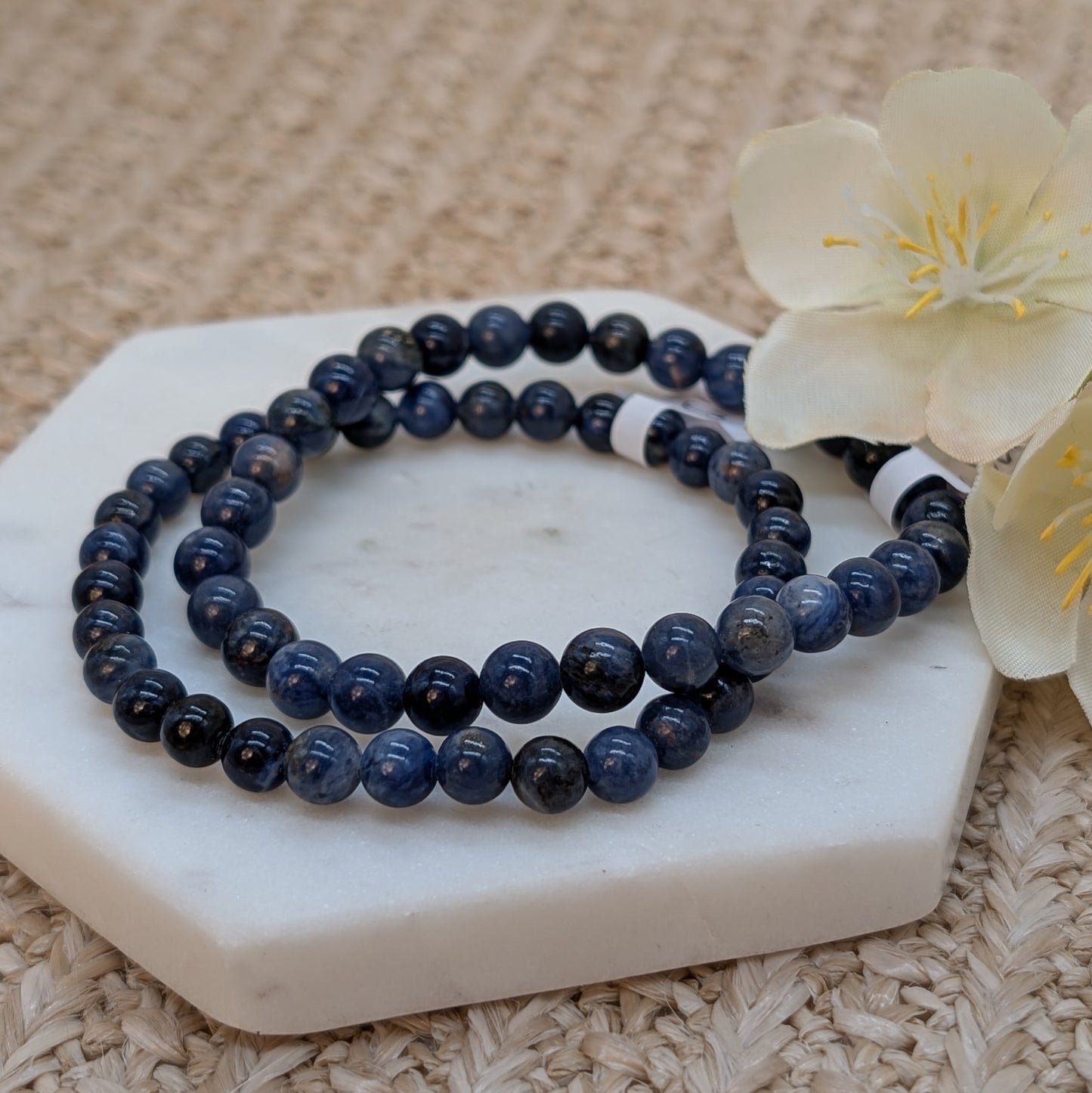 Sodalith Armband 6 mm