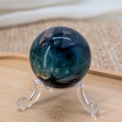 Bunte Fluorit Kugel [T]