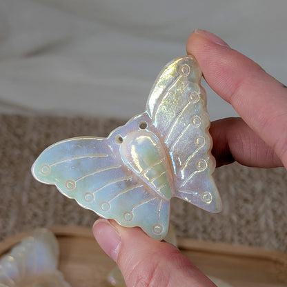 Aura Bergkristall Schmetterling