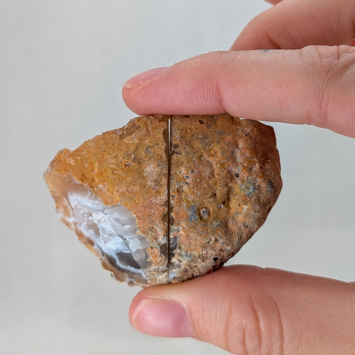 Druzy Achat Geode (Paar) [L]