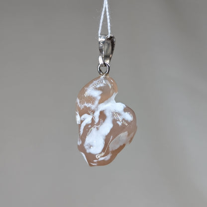 Schlangenhaut Achat Kettenanhänger [A]