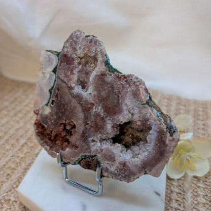 Druzy Pink Amethyst Slab / Scheibe [ST]