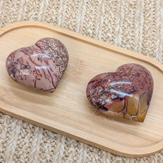 Bilderjaspis Herz [A+B]