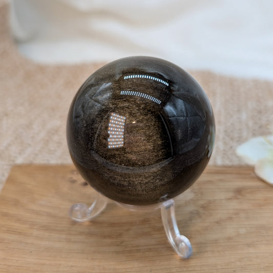 Gold Obsidian Kugel 5,5 cm