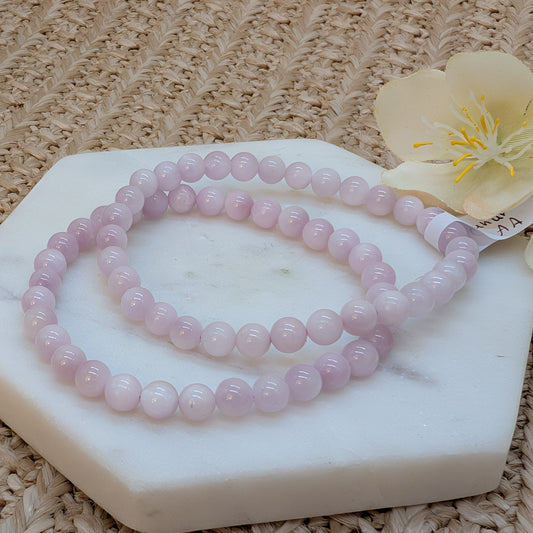 Kunzit Armband 6 mm