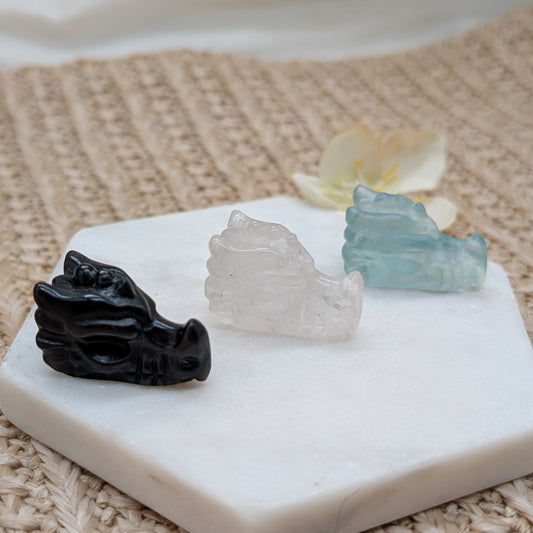 Kleine Drachenköpfe (3 Varianten)