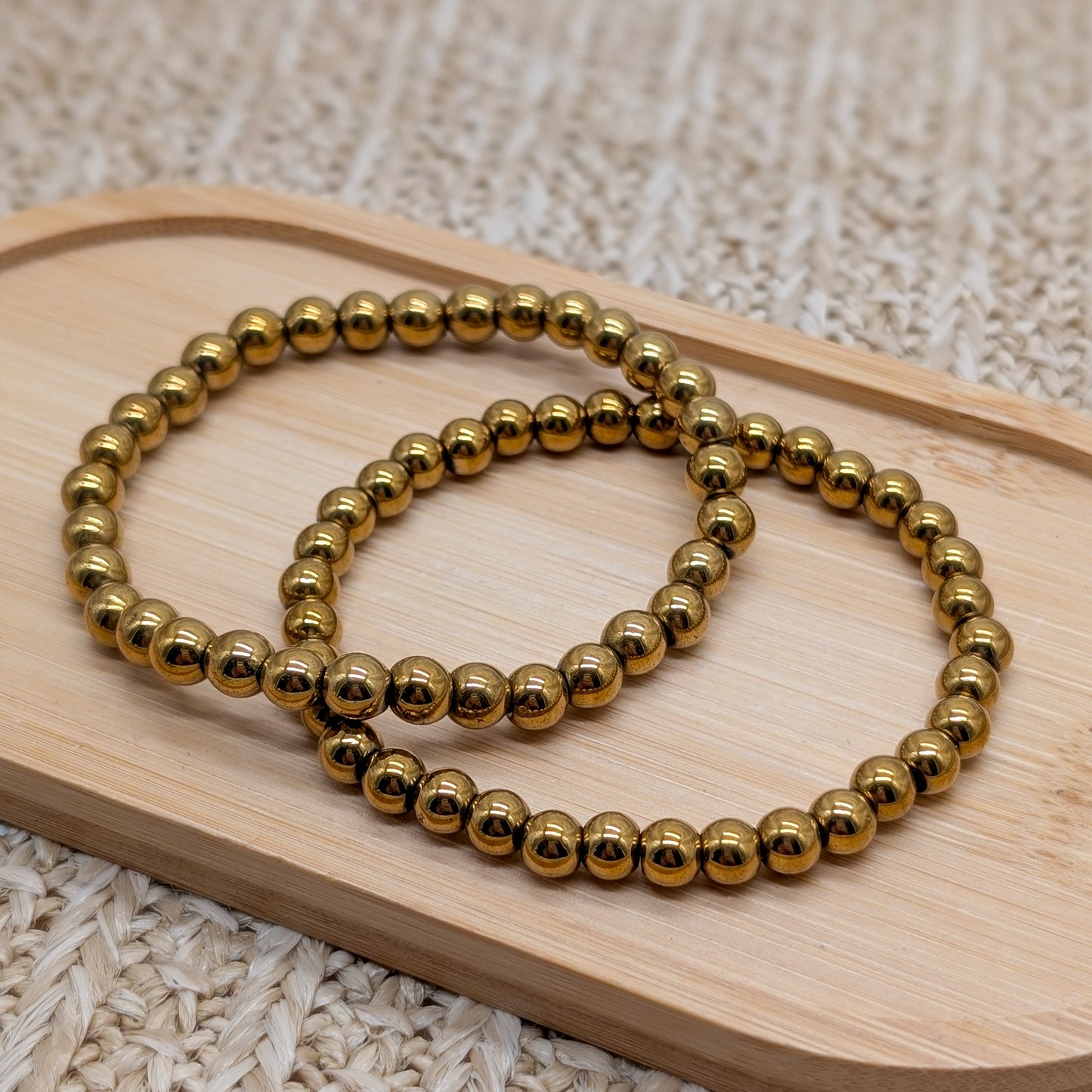 Hämatit Armband 6 mm