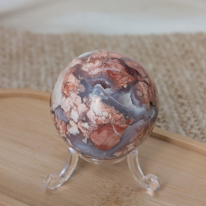 Cotton Candy Achat Kugel [BX]