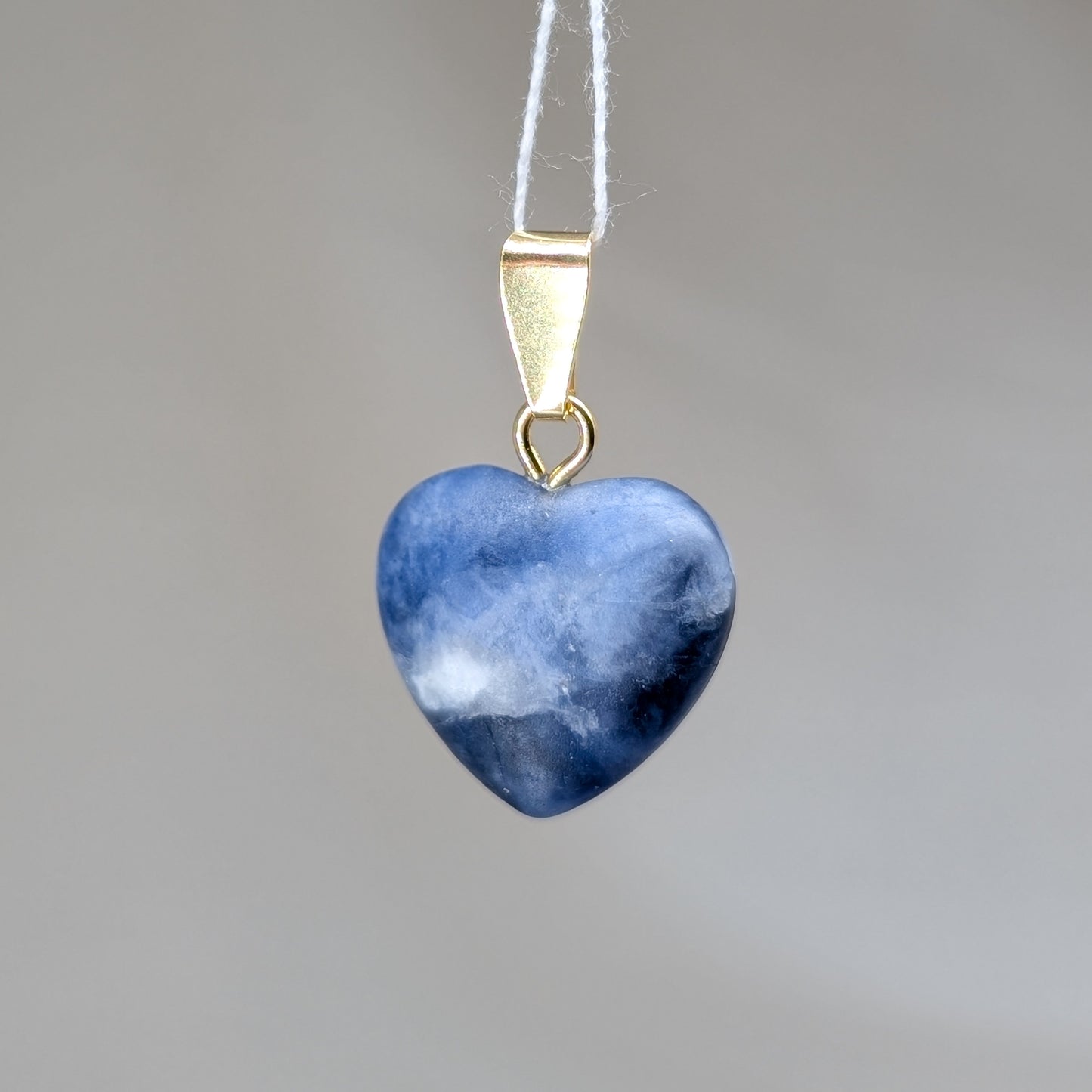 Sodalith Kettenanhänger Herz [S]