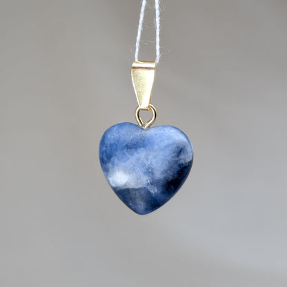 Sodalith Kettenanhänger Herz [S]