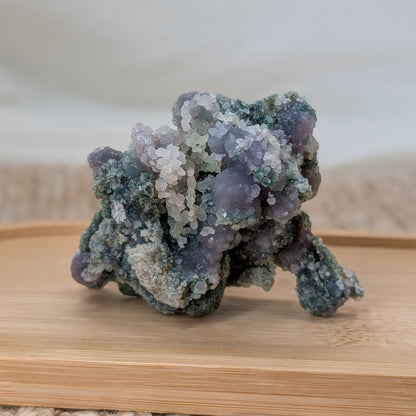 Glitzernder Traubenachat Rohstein [T]