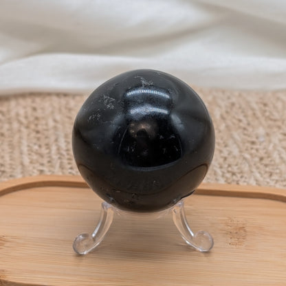 Schwarzer Turmalin / Schörl Kugel [SV]