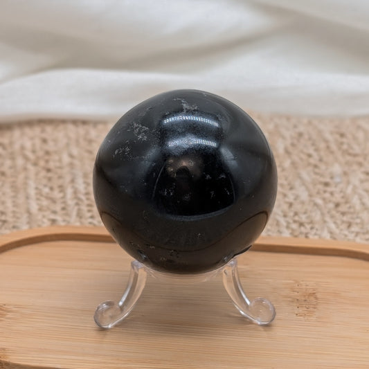 Schwarzer Turmalin / Schörl Kugel [SV]