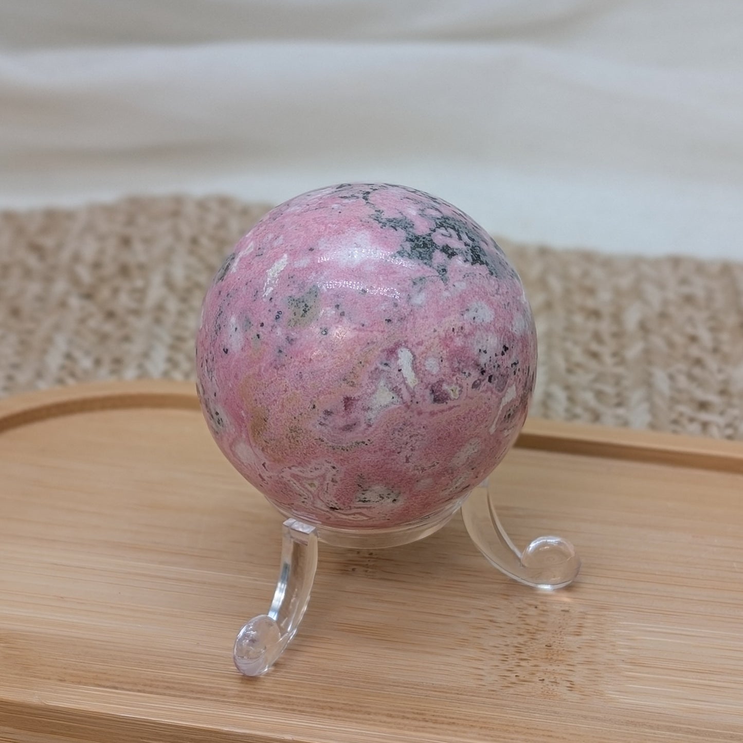 Rhodonit Kugel 4,8 cm [RA]