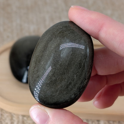 Gold Obsidian Handstein [A-C]