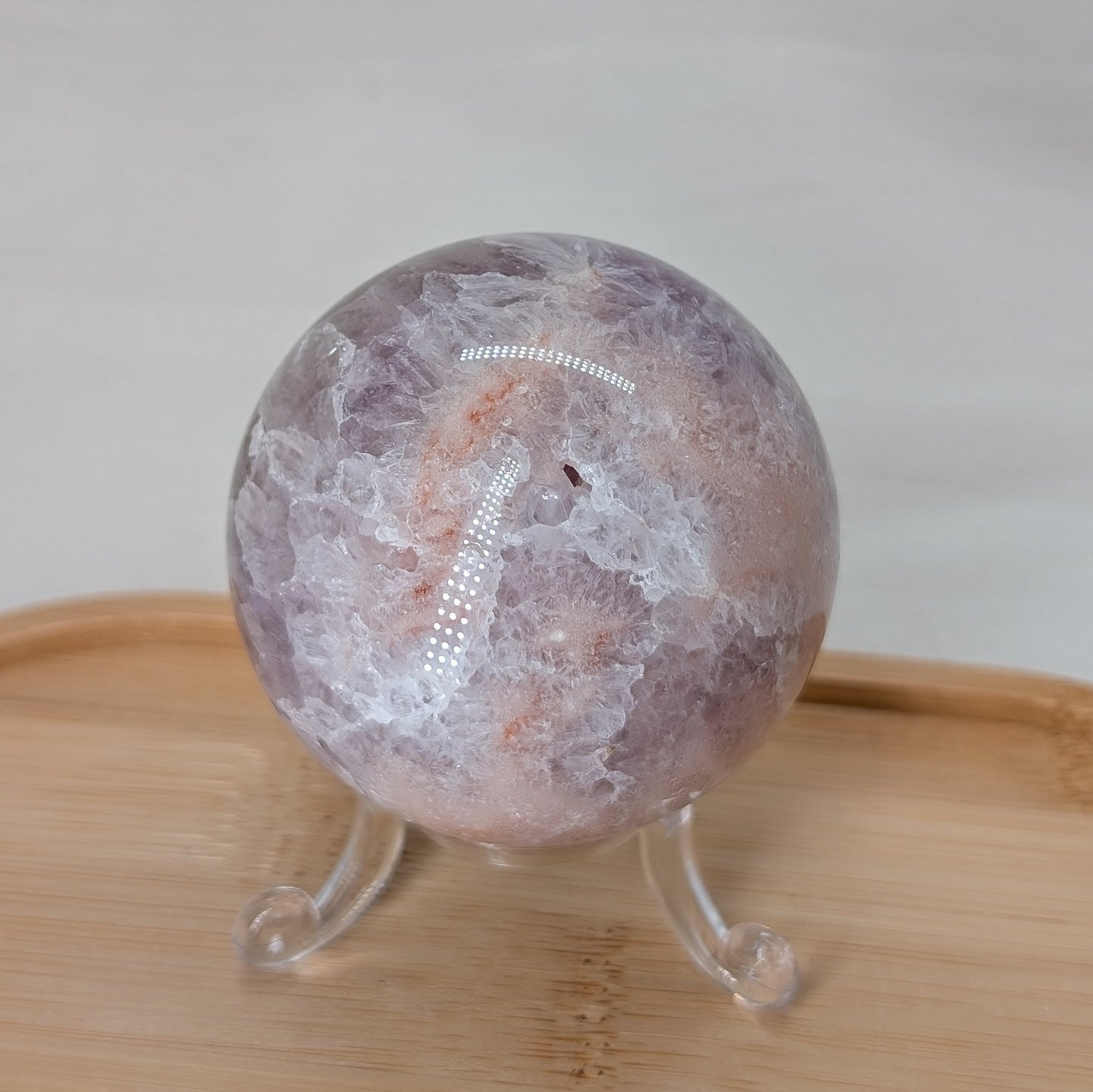 Druzy Blumenachat Kugel [B]