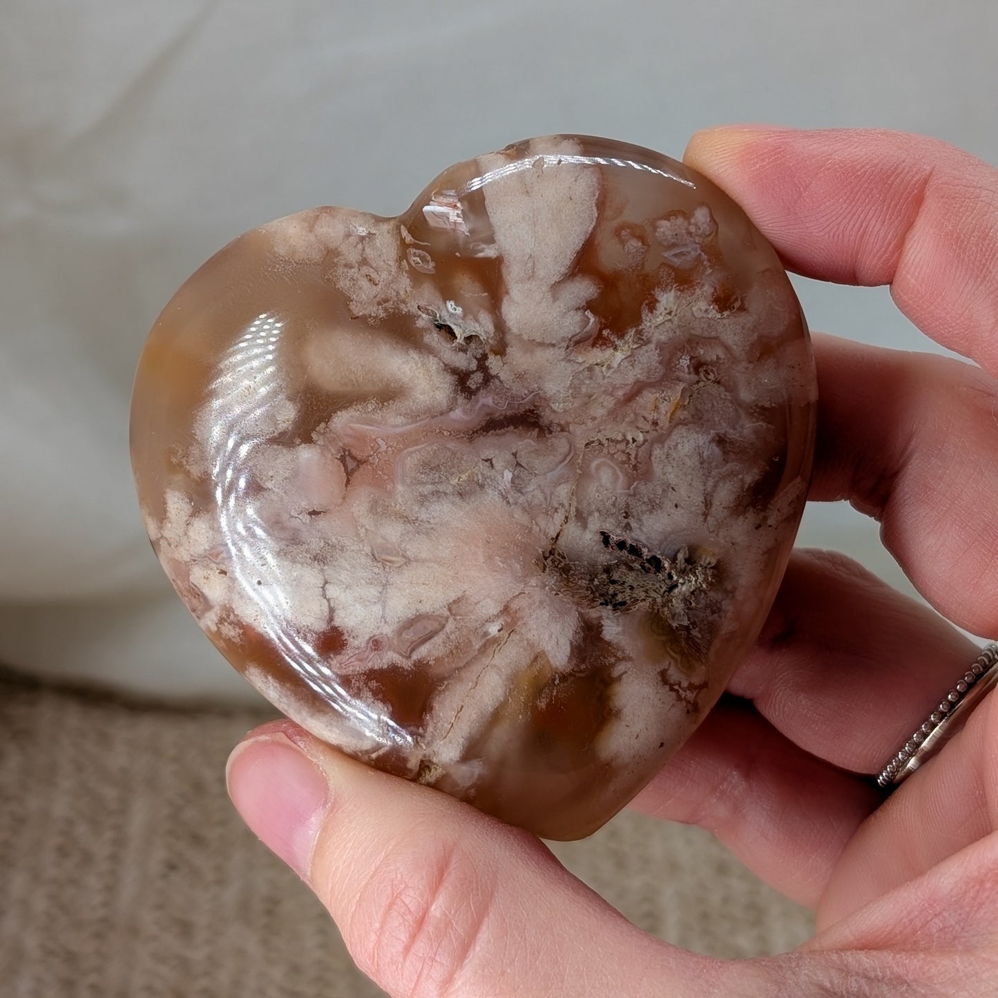 Blumenachat Herz [BD+BE]