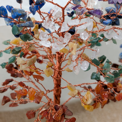 Edelsteinbaum Chakra in zwei Größen