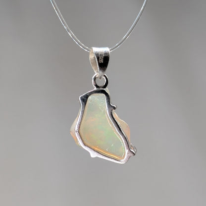 Opal Kettenanhänger, 925er Silber [C]