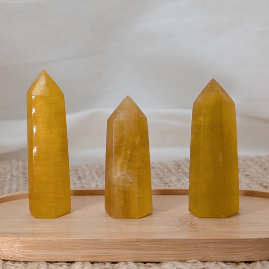 Gelber Fluorit Turm [A-C]