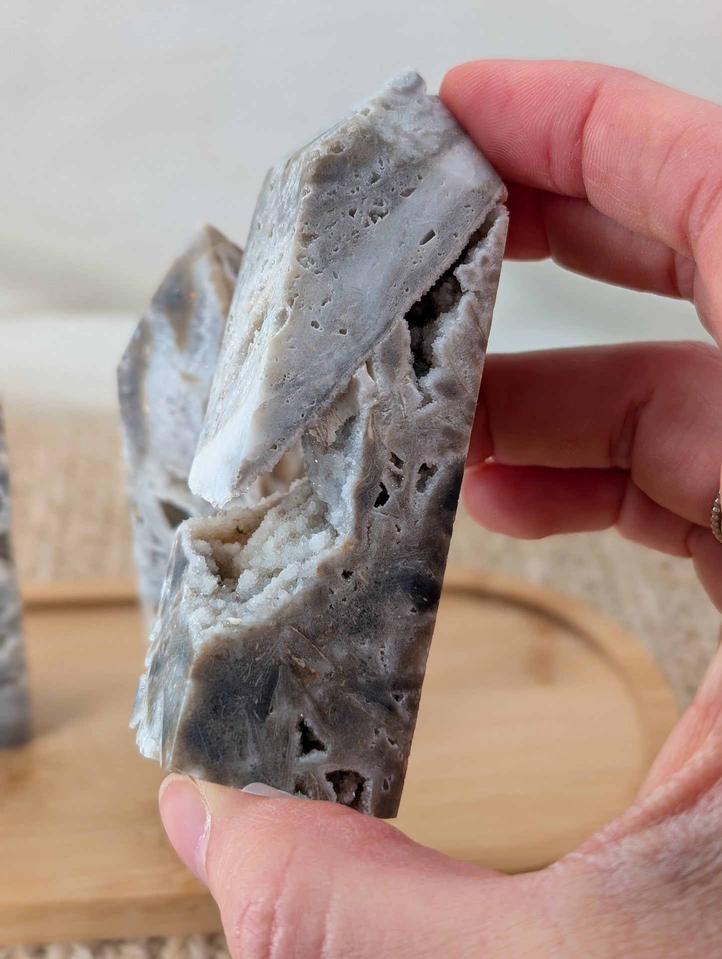 Druzy Quarz Turm [A-C]