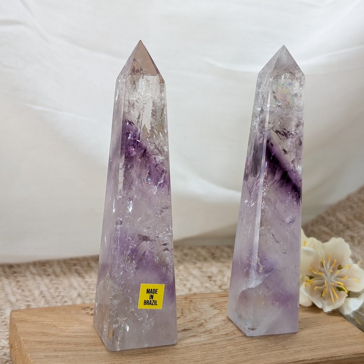 Phantom Amethyst Obelisk mit Regenbögen [OA+OB]