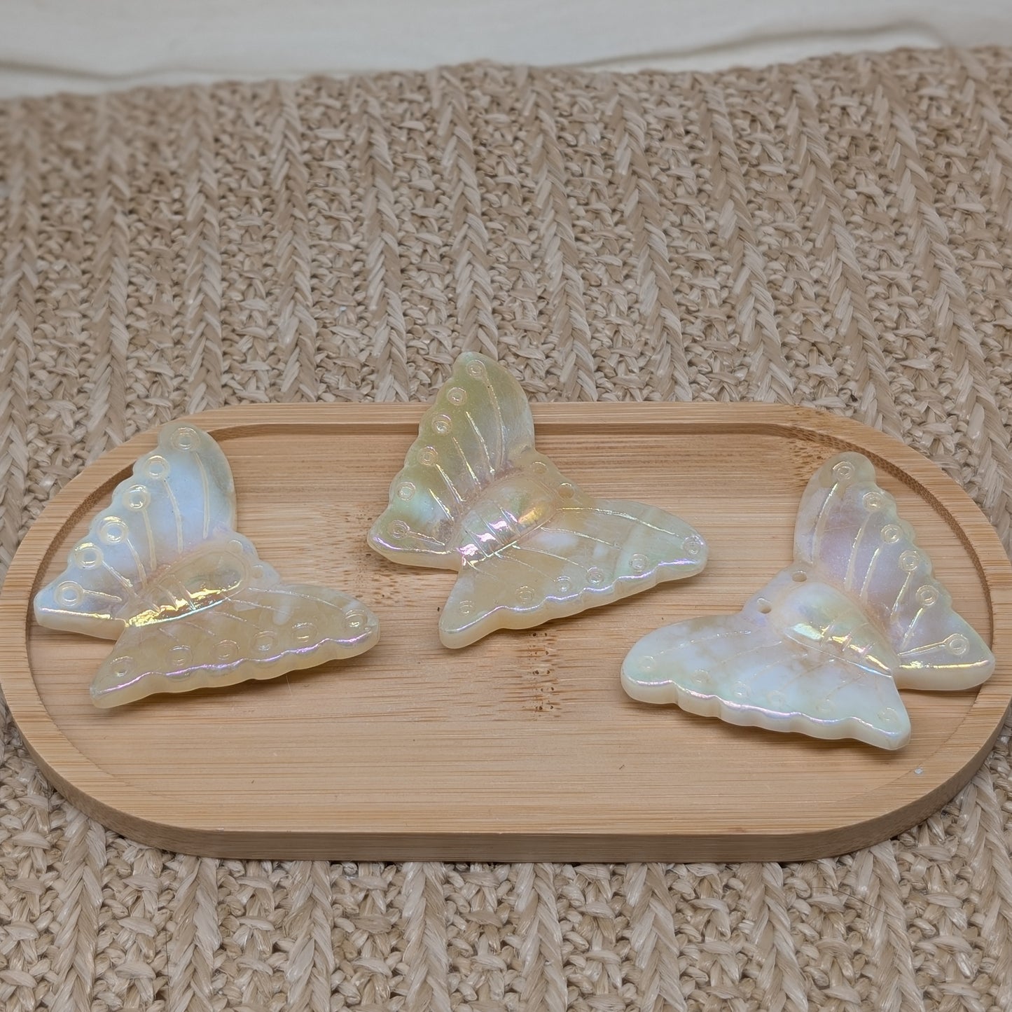 Aura Bergkristall Schmetterling