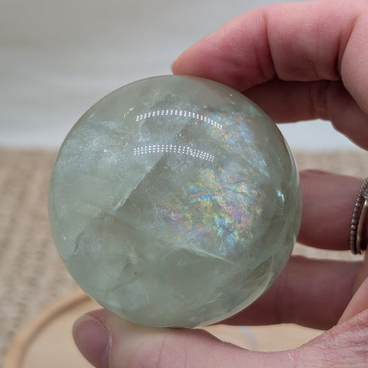 Grüne Fluorit Kugel [G]