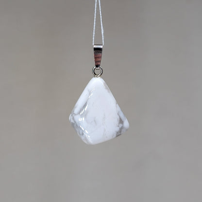 Magnesit Kettenanhänger, 925er Silber [A]