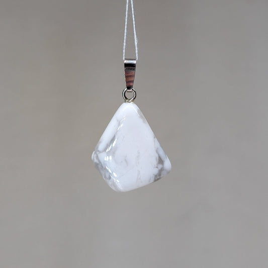 Magnesit Kettenanhänger, 925er Silber [A]