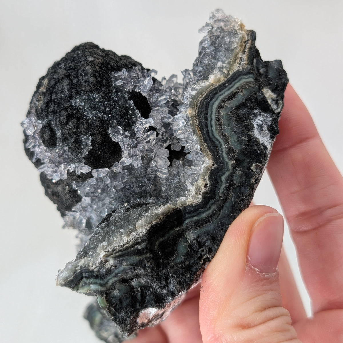 Schwarzer Amethyst Cluster [AM]