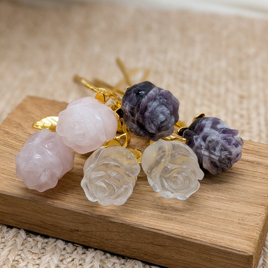 Kleine Rosen (3 Varianten), goldfarben