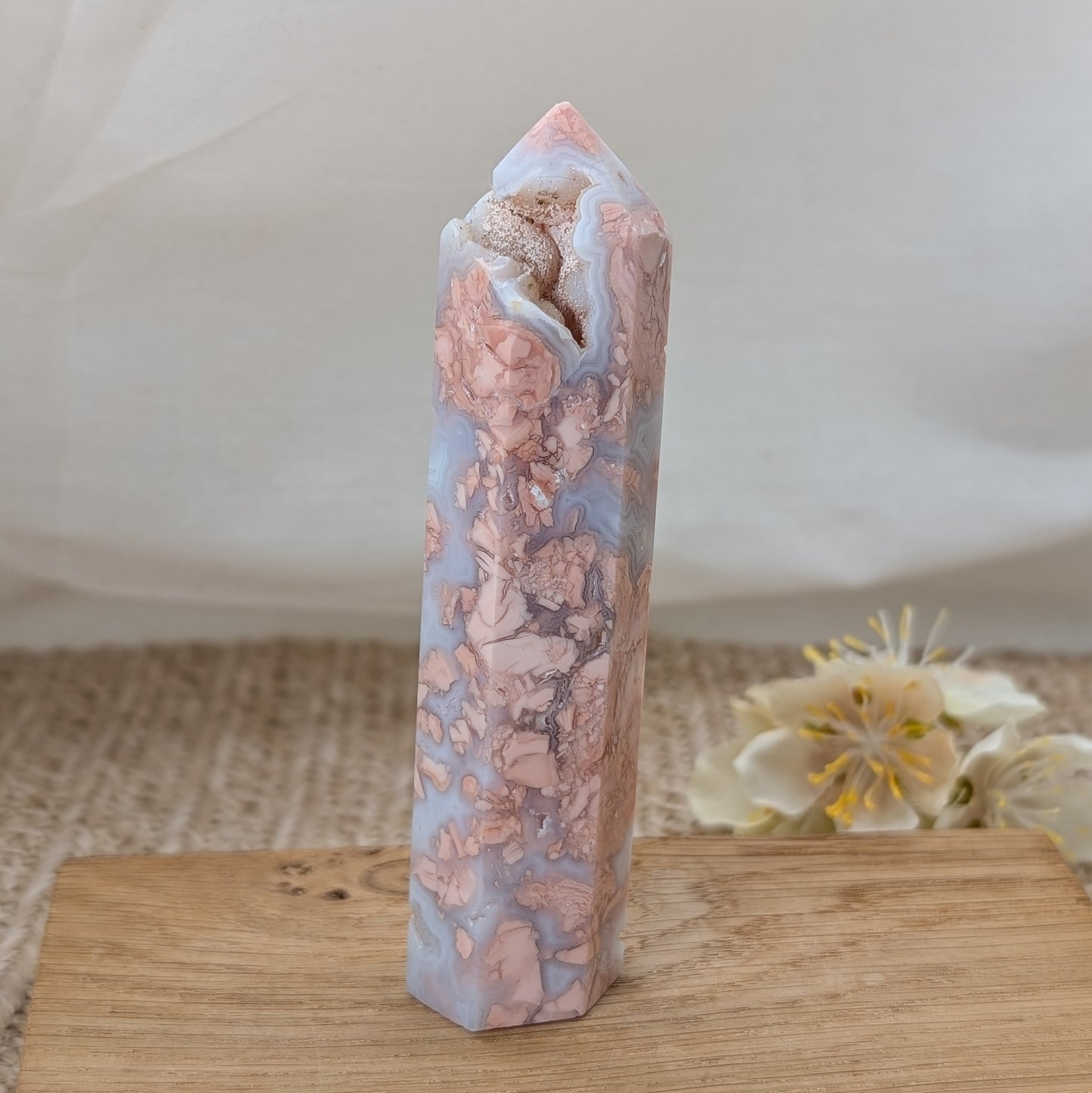 Cotton Candy Achat Turm [AG]