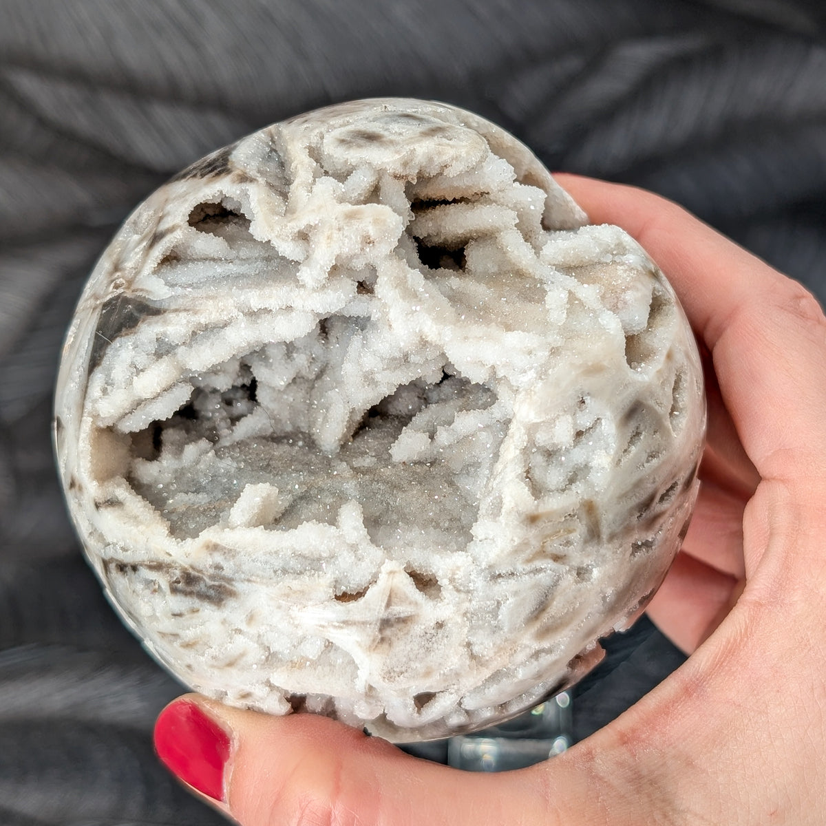 Druzy Quarz Kugel [C]