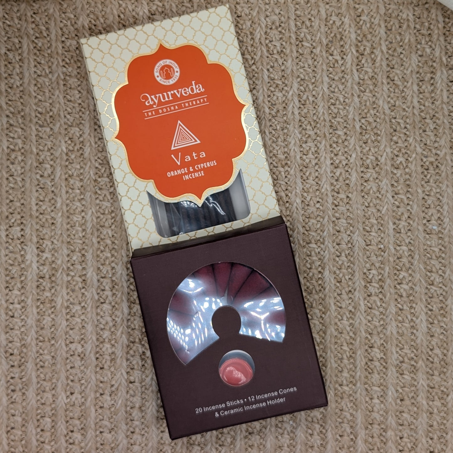 Räucherset Orange und Zypresse