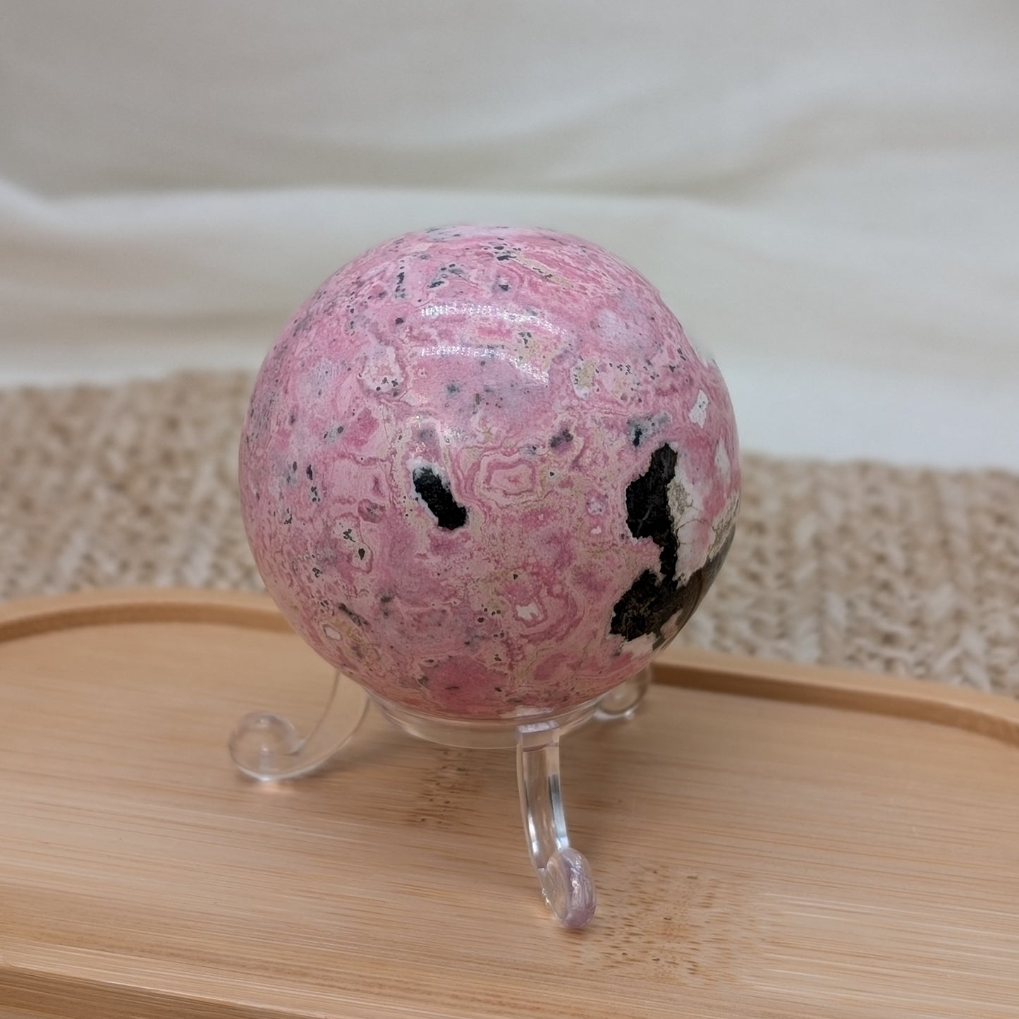 Rhodonit Kugel 5,6 cm [RC]