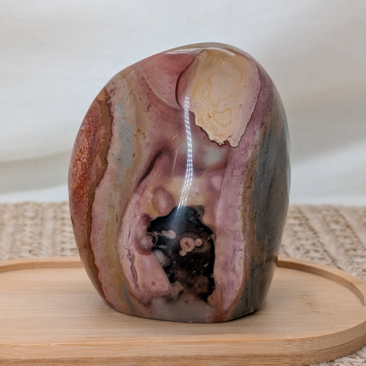 große Polychrom Jaspis Freiform [JJ]