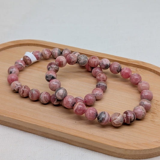 Rhodochrosit Armband 8 mm