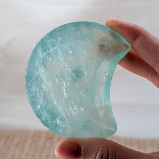 Fluorit Schale Mond [S]